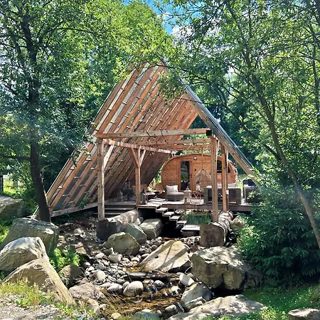Alpesi faház Gorska Osada Luxury Zakopane *